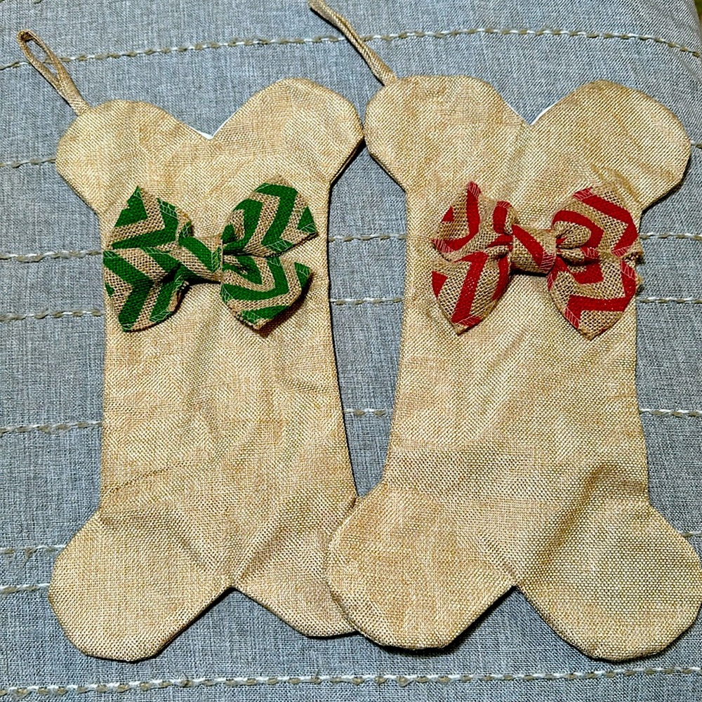2 brand new pet stockings